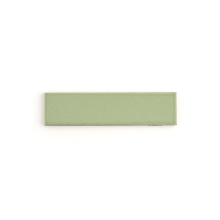 Sample: Ghetty Green 2x8 Ceramic Tile | Matte (1 sample tile)-Sample-Sample-Riad Tile