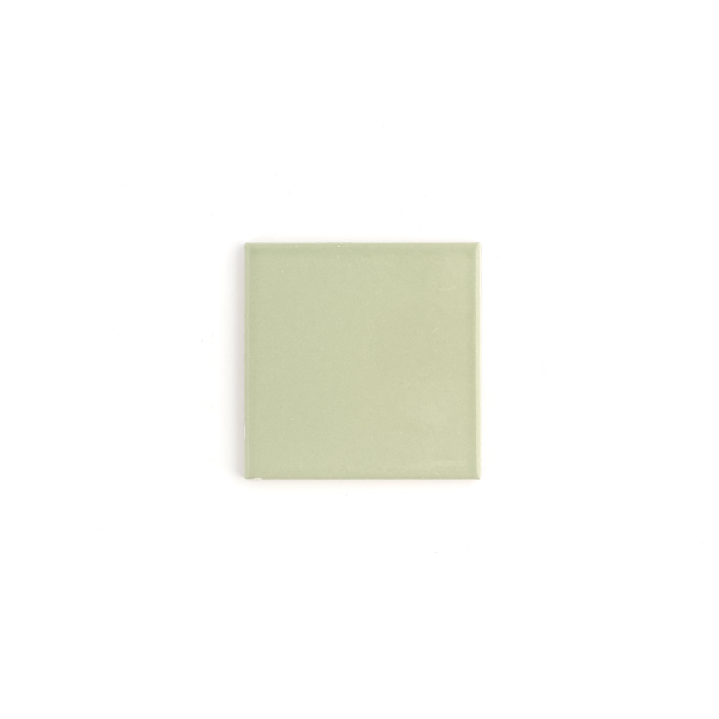 Sample: Ghetty Green 4x4 Ceramic Tile | Glossy (1 sample tile)-Sample-Sample-Riad Tile