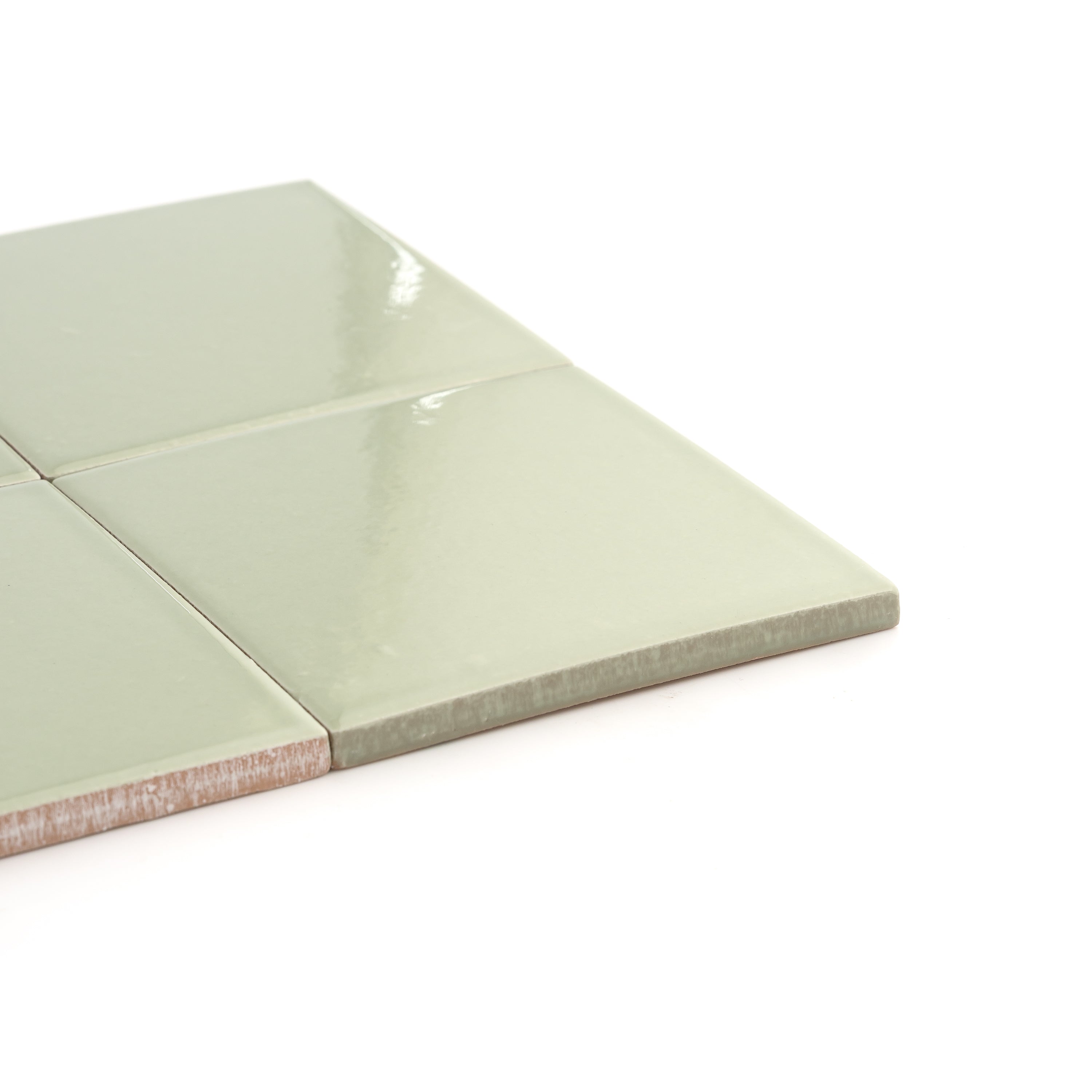 Ghetty Green 4x4 Ceramic Tile | Glossy