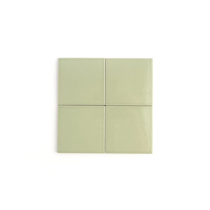 Ghetty Green 4x4 Ceramic Tile | Glossy-Main Inventory-All Products,Solids,Under 10-Riad Tile