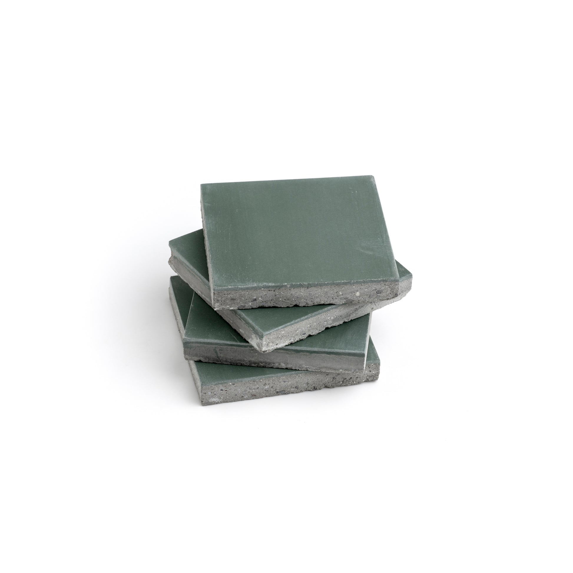 Green 4x4 Cement Tile-Main Inventory-All Products,New Arrivals,Solids-Riad Tile