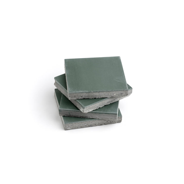Green 4x4 Cement Tile-Main Inventory-All Products,New Arrivals,Solids-Riad Tile