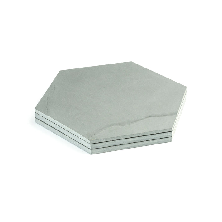 Grey 10 Inch Hexagon Brazilian Slate-Main Inventory-All Products,Natural Stone-Riad Tile