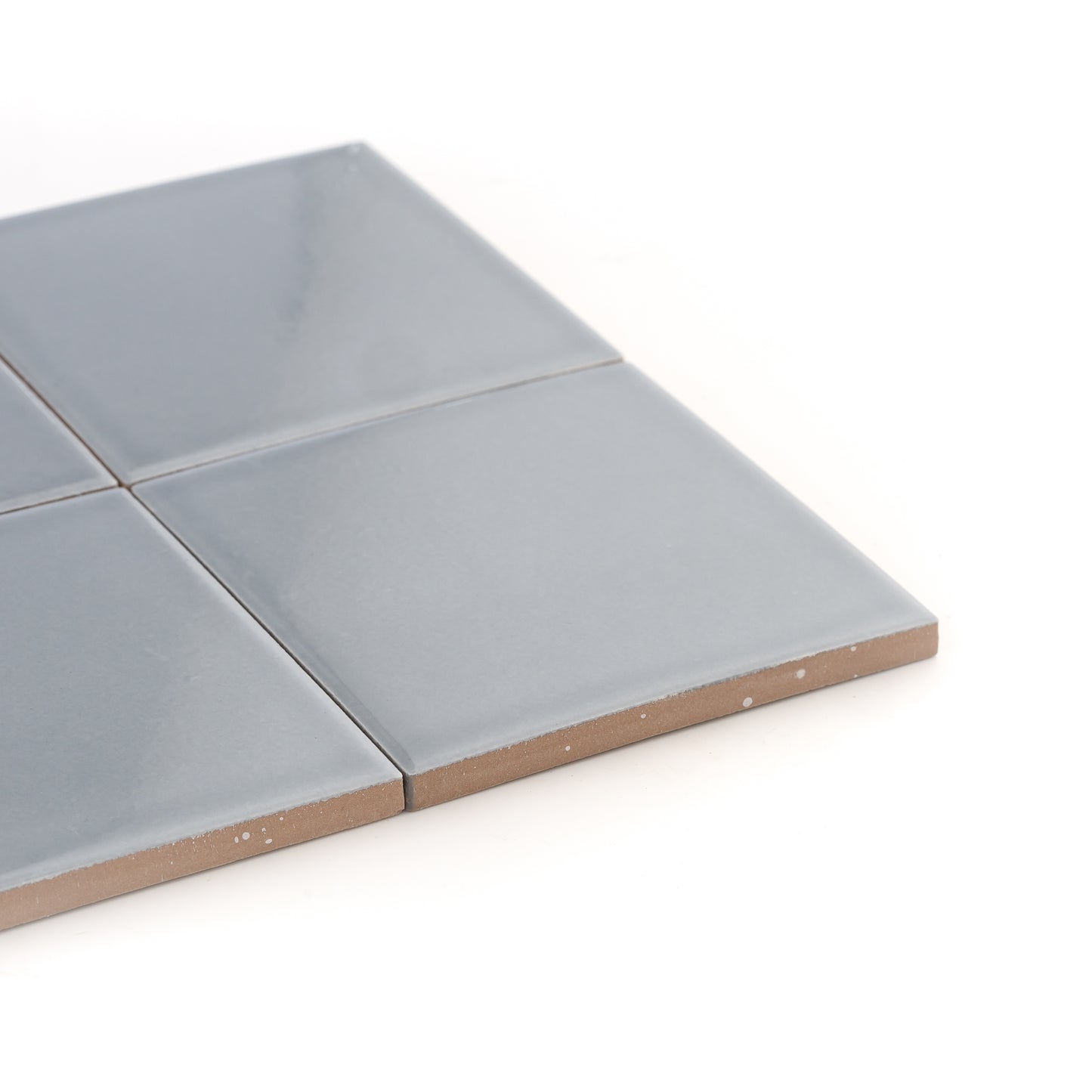 Grey Street 4x4 Ceramic Tile | Glossy-Main Inventory-All Products,Solids,Under 10-Riad Tile