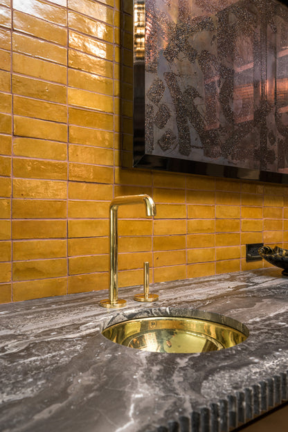 Honey 2x6 Thin Bejmat Zellige Tile-Main Inventory-All Products,Solids,Zellige Tile-Riad Tile