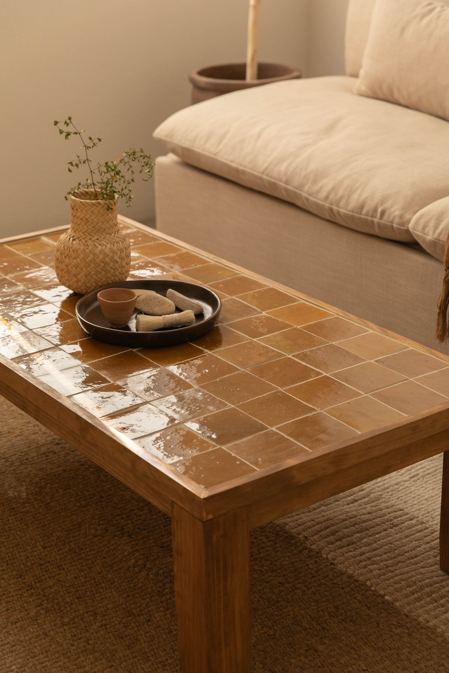 Honey 4x4 Zellige Tile-Main Inventory-All Products,Solids,Zellige Tile-Riad Tile