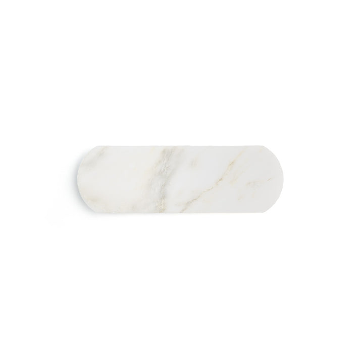 Casablanca Carrara 3x9 Oval Marble Tile | Honed-Main Inventory-All Products,Natural Stone-Riad Tile