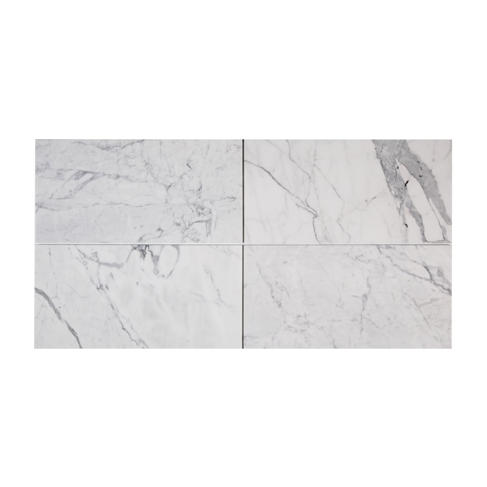 Italian Statuary 12x24 Marble | Honed