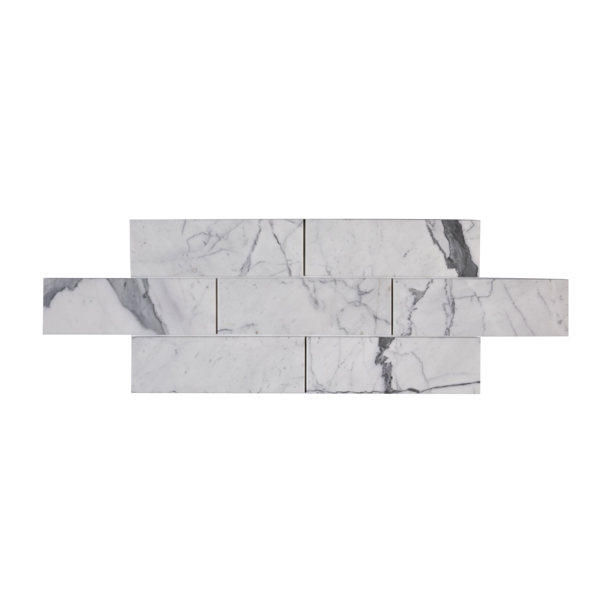 Italian Statuary 4x12 Marble | Honed