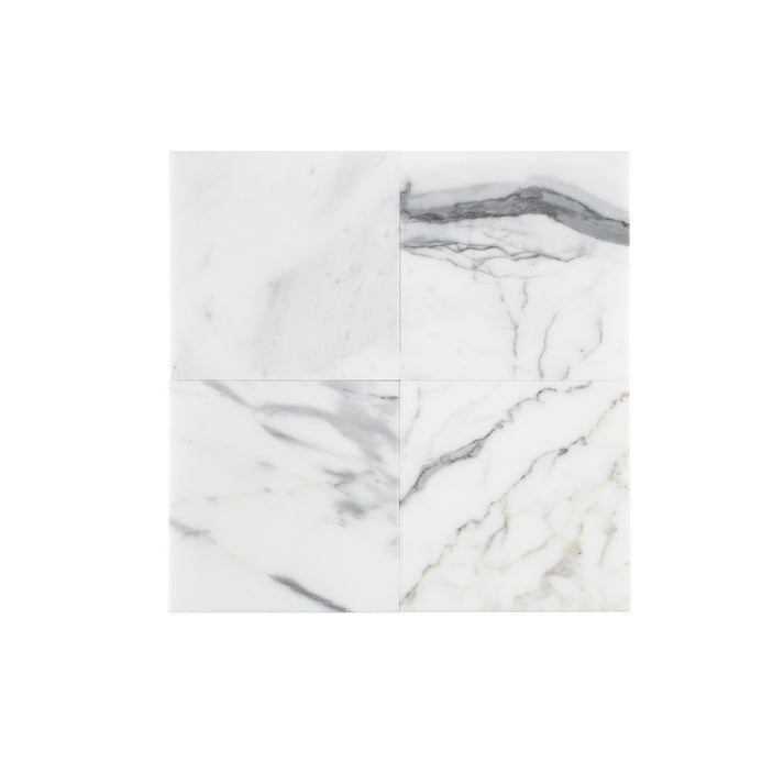 Italian Statuary 6x6 Marble Tile | Honed-Main Inventory-All Products,Natural Stone,New Arrivals-Riad Tile