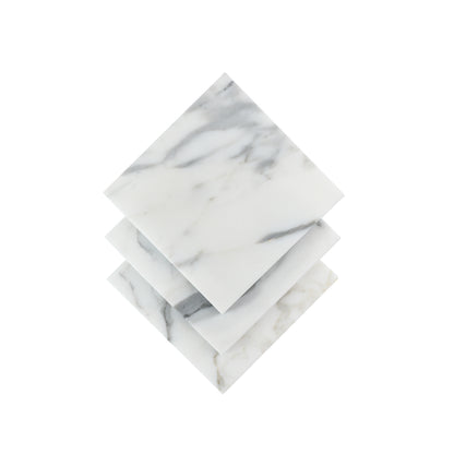 Italian Statuary 6x6 Marble Tile | Honed-Main Inventory-All Products,Natural Stone,New Arrivals-Riad Tile
