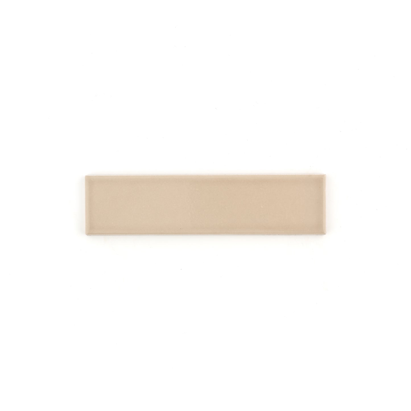 Sample: Khaki 2x8 Ceramic Tile | Glossy (1 sample tile)-Sample-Sample-Riad Tile