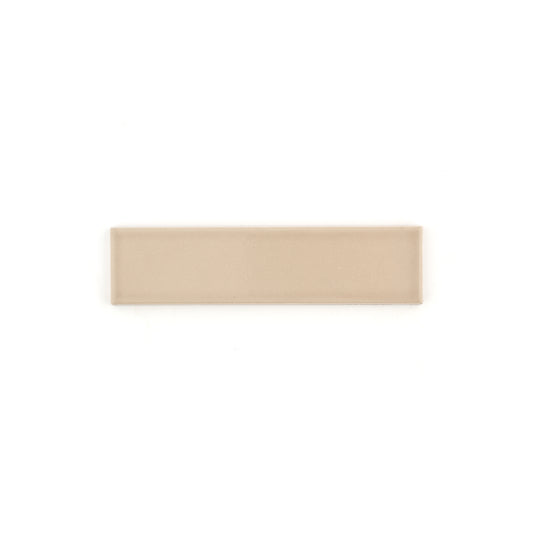 Sample: Khaki 2x8 Ceramic Tile | Glossy (1 sample tile)-Sample-Sample-Riad Tile