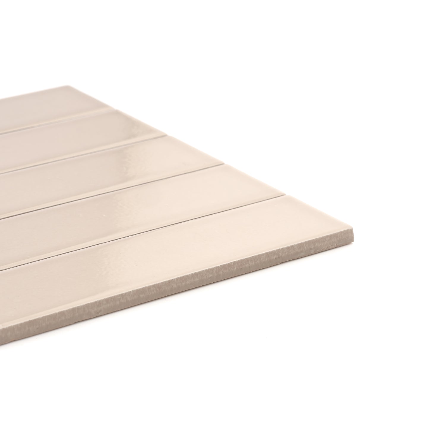 Khaki 2x8 Ceramic Tile | Glossy-Main Inventory-All Products,Neutral Ceramic,Solids,Under 10-Riad Tile