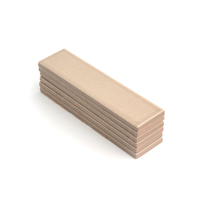 Khaki 2x8 Ceramic Tile | Matte-Main Inventory-All Products,Neutral Ceramic,Solids,Under 10-Riad Tile