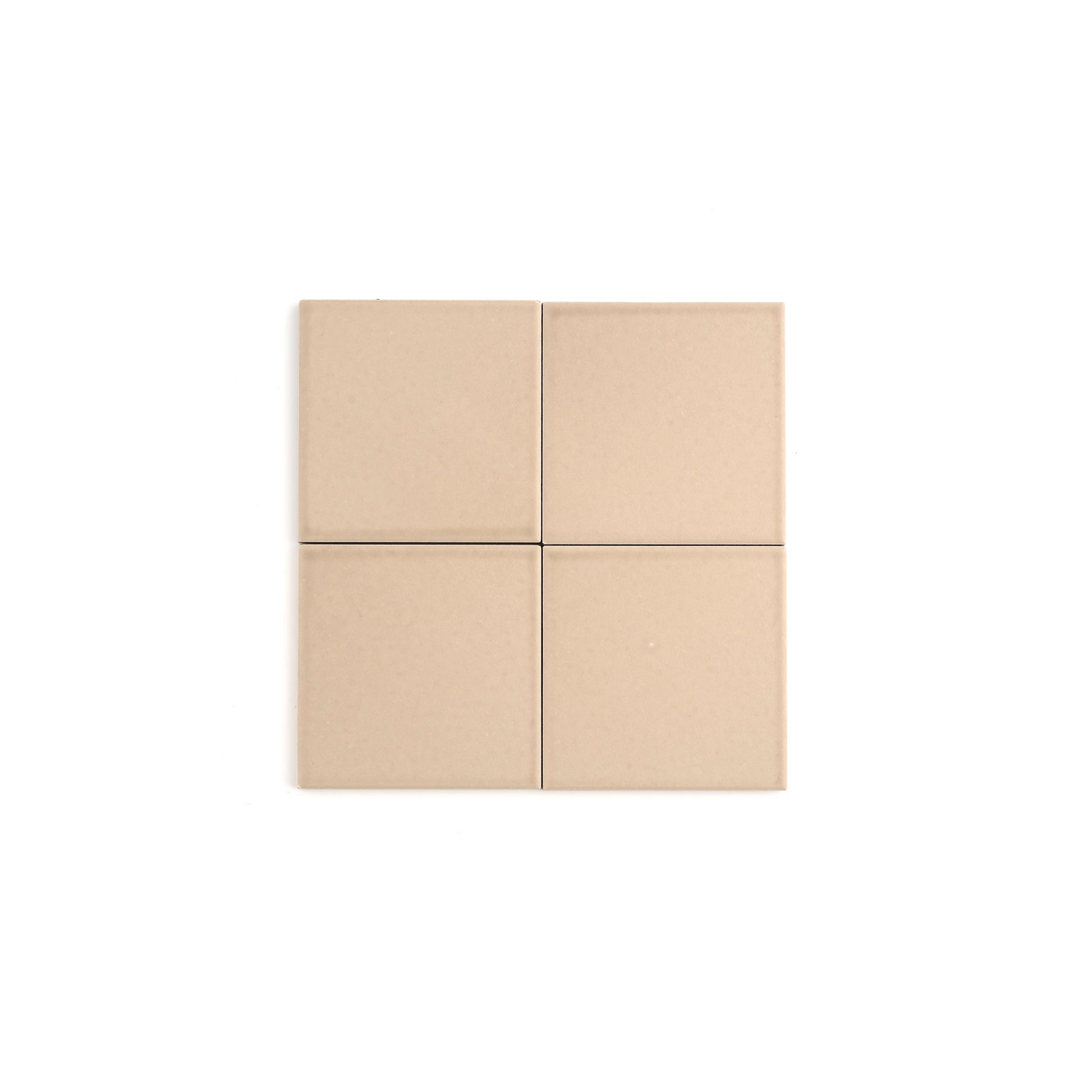 Khaki 4x4 Ceramic Tile | Matte-Main Inventory-All Products,Neutral Ceramic,Solids,Under 10-Riad Tile