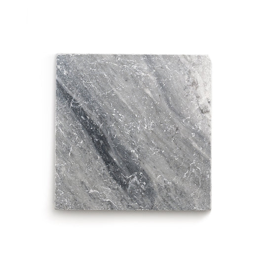 Bardiglio Grey Light 12x12 Marble Tile | Tumbled-Main Inventory-All Products,Natural Stone-Riad Tile