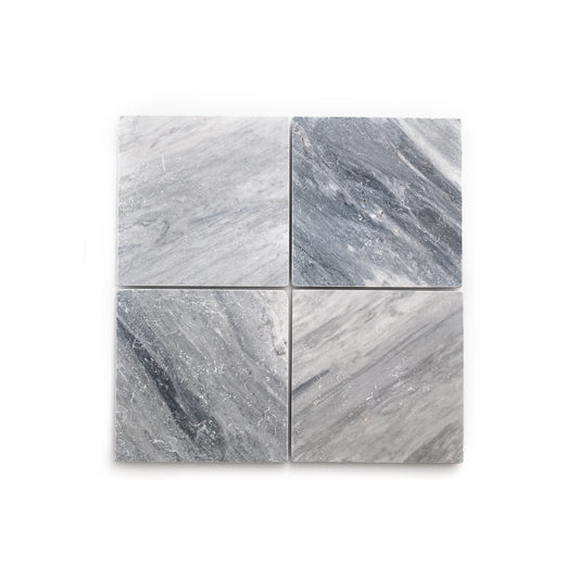 Bardiglio Grey Light 12x12 Marble Tile | Tumbled-Main Inventory-All Products,Natural Stone-Riad Tile