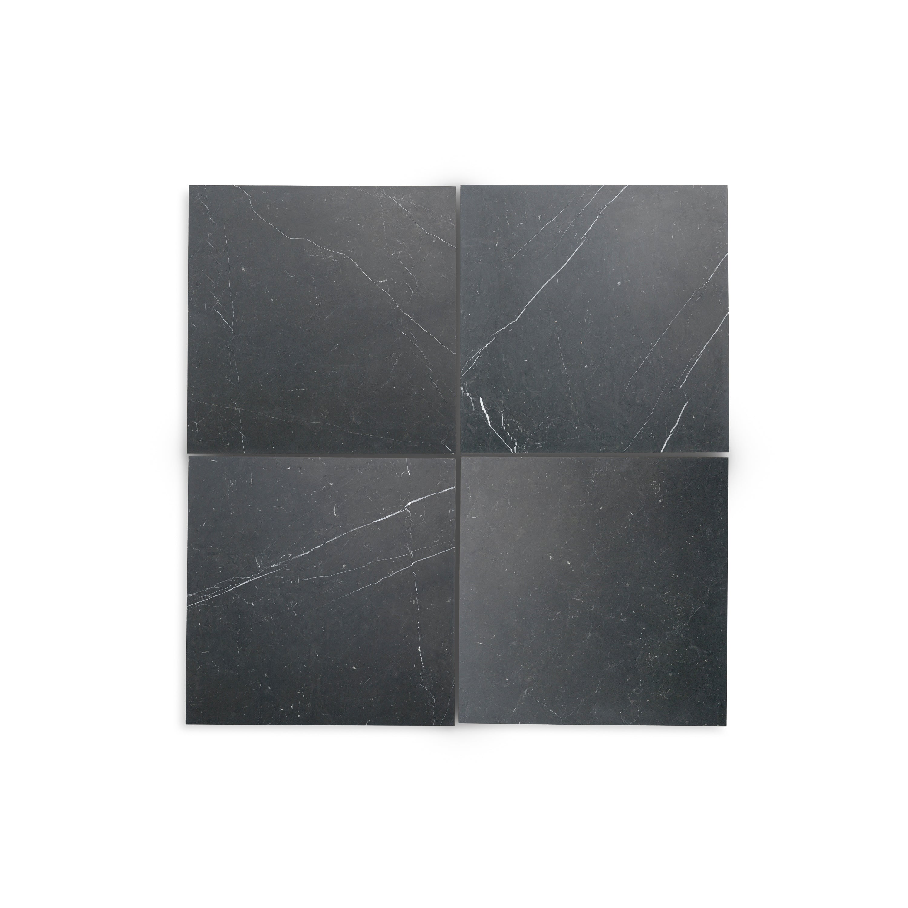 Nero Marquina 18x18 Marble Tile | Honed