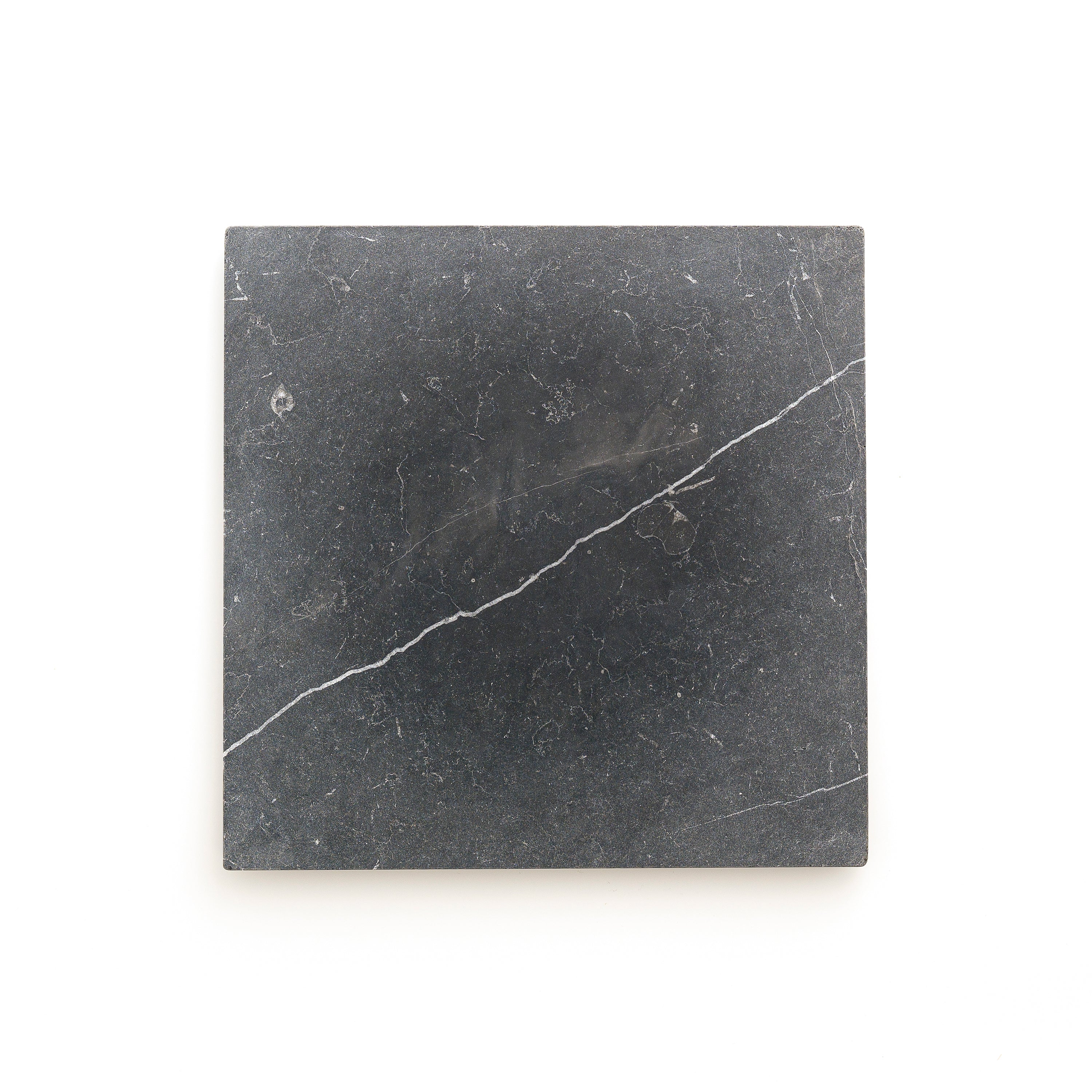 Sample: Nero Marquina 12x12 Tumbled (Sample 2 - 6x6)