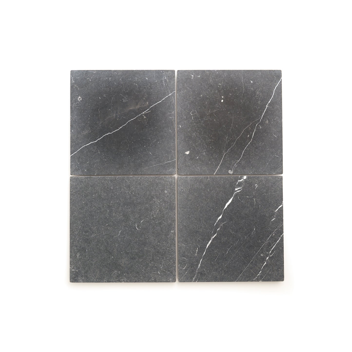 Nero Marquina 12x12 Marble Tile | Tumbled-Main Inventory-All Products,Natural Stone-Riad Tile