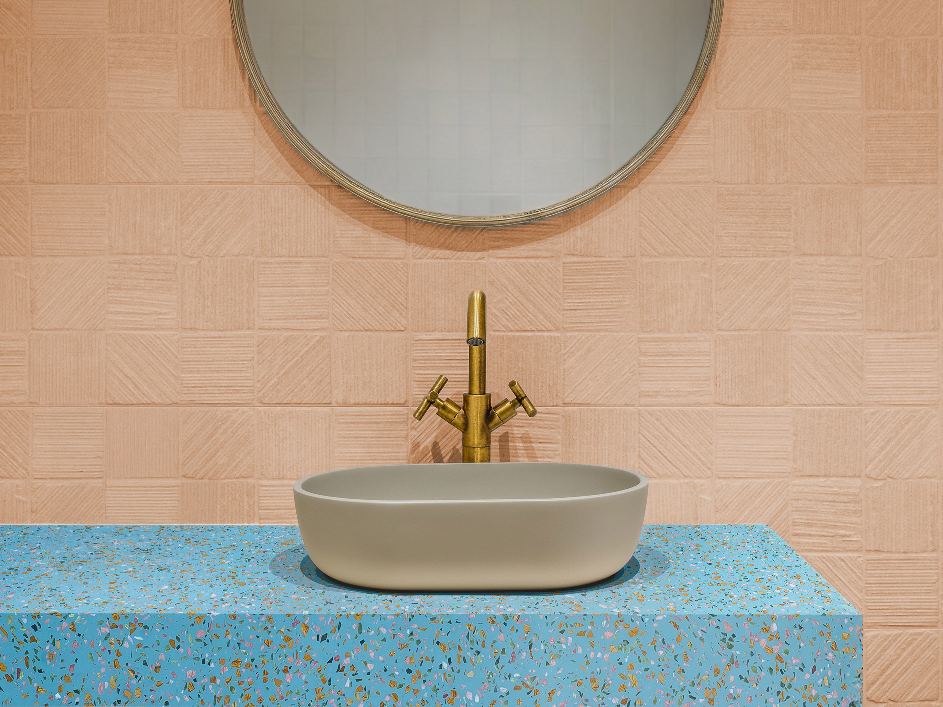 Marzipan Terrazzo Matte 106"x70" Slab-Main Inventory-All Products,Terrazzo-Riad Tile