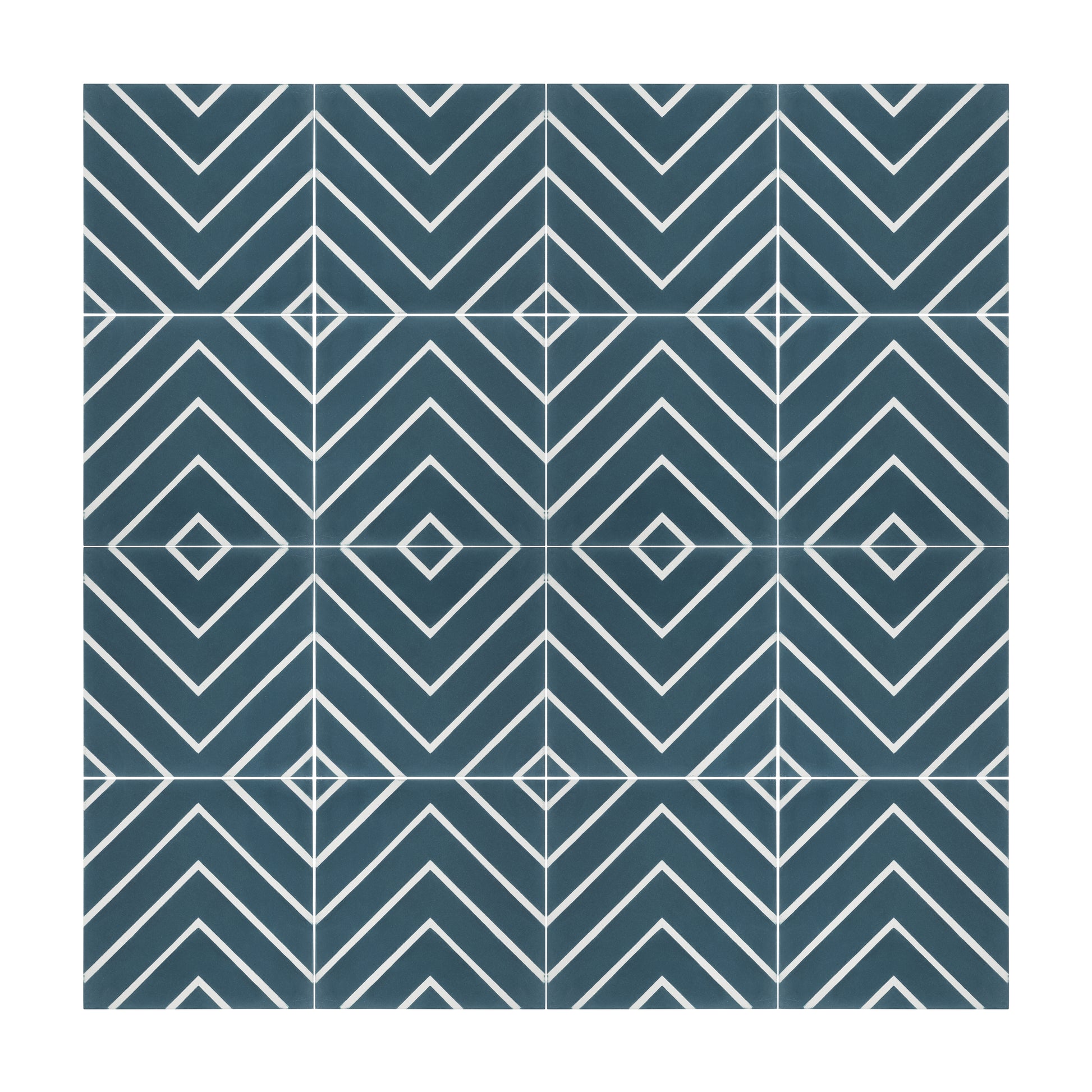 Sample: Maya Blue Cement Tile-Sample-Sample-Riad Tile