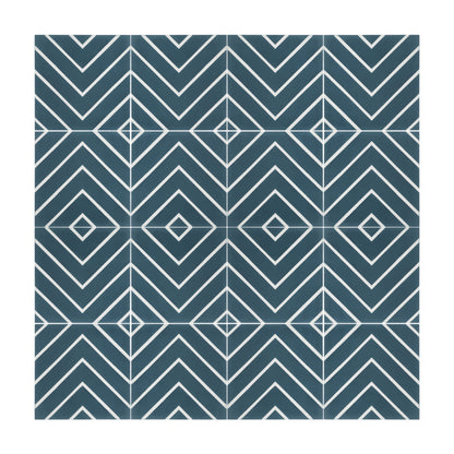 Sample: Maya Blue Cement Tile-Sample-Sample-Riad Tile