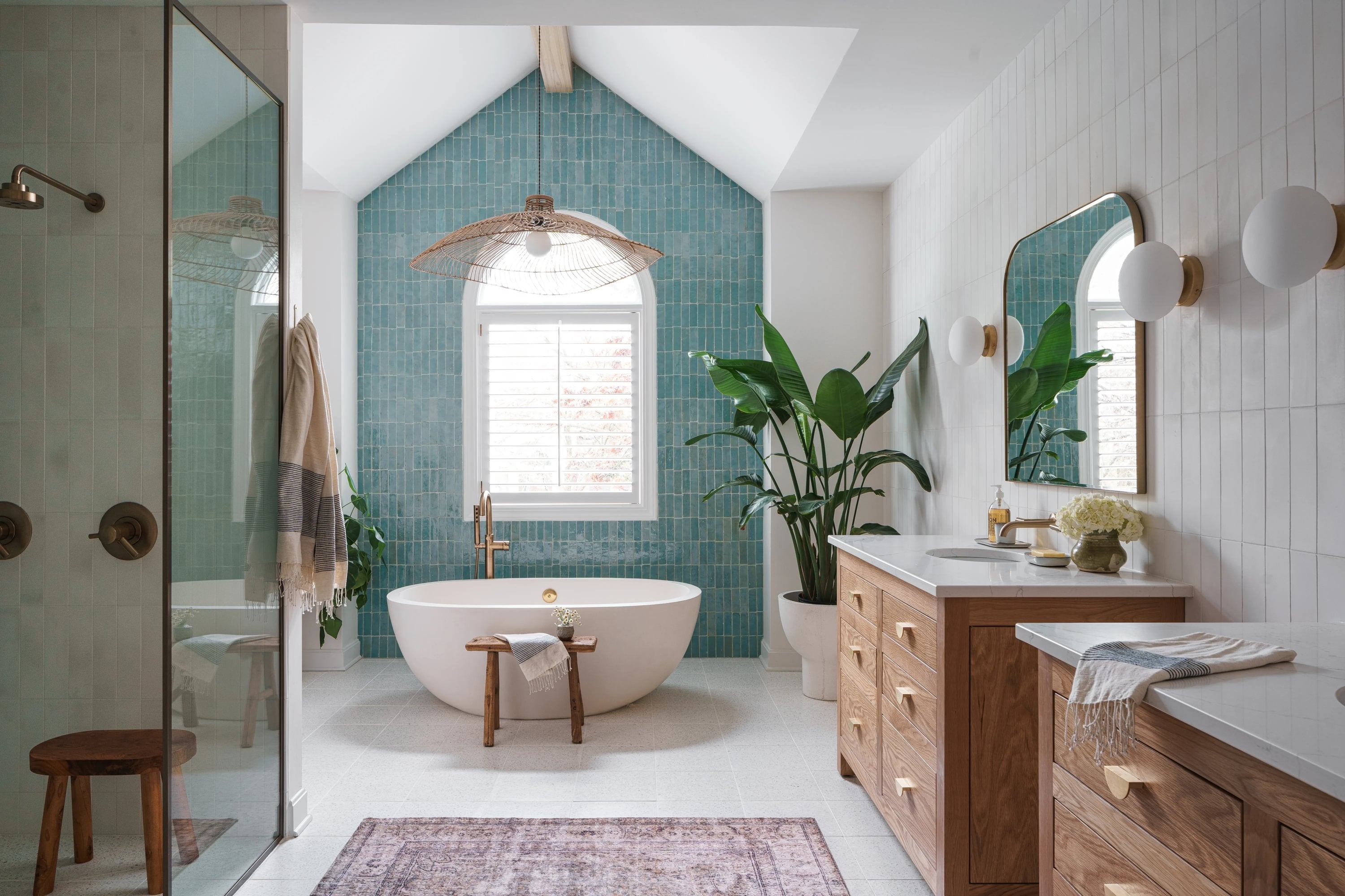 Mediterranean Blue 2x6 Thin Bejmat Zellige Tile-Main Inventory-All Products,New Arrivals,Solids,Zellige Tile-Riad Tile