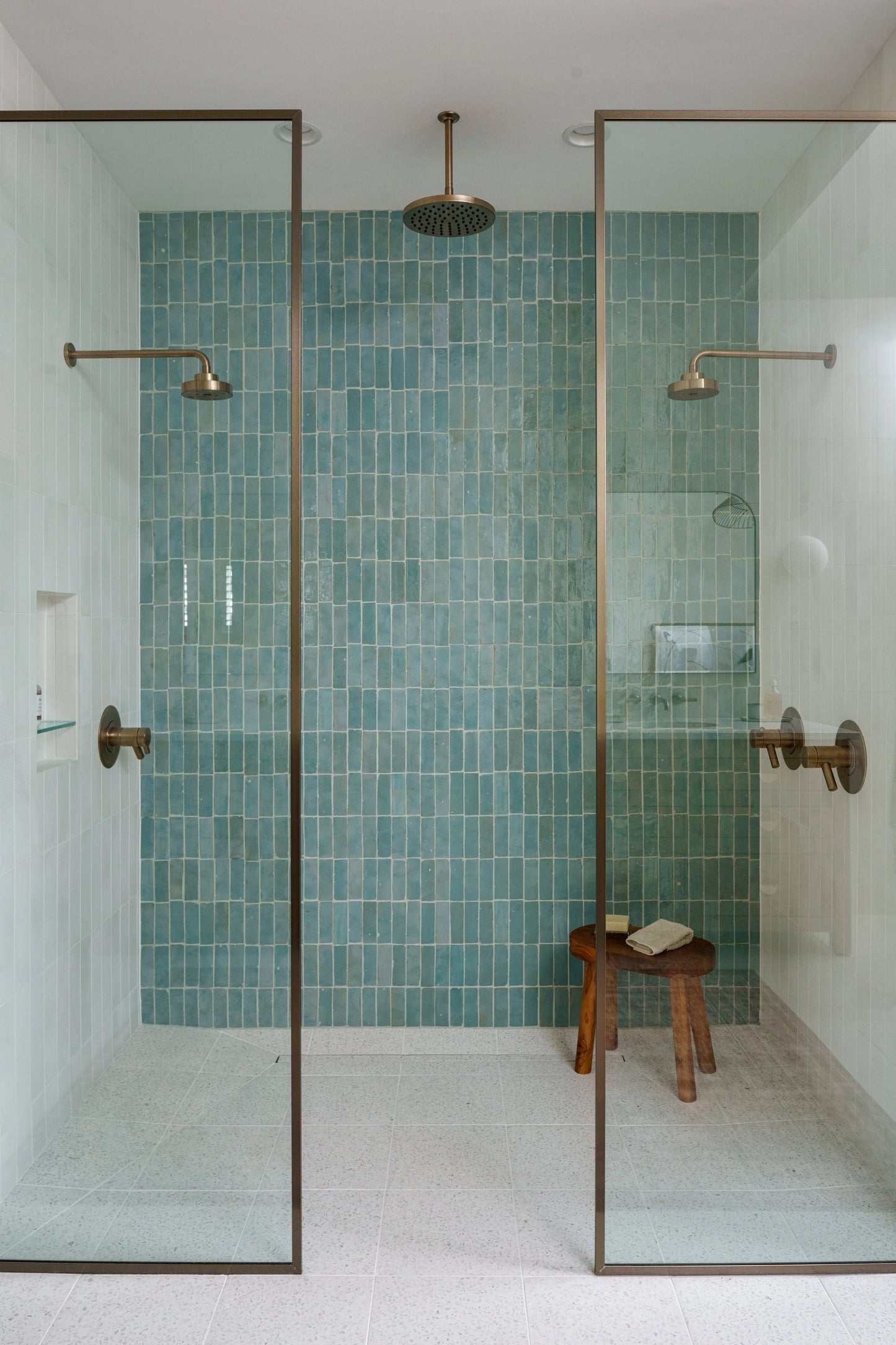 Mediterranean Blue 2x6 Thin Bejmat Zellige Tile-Main Inventory-All Products,New Arrivals,Solids,Zellige Tile-Riad Tile