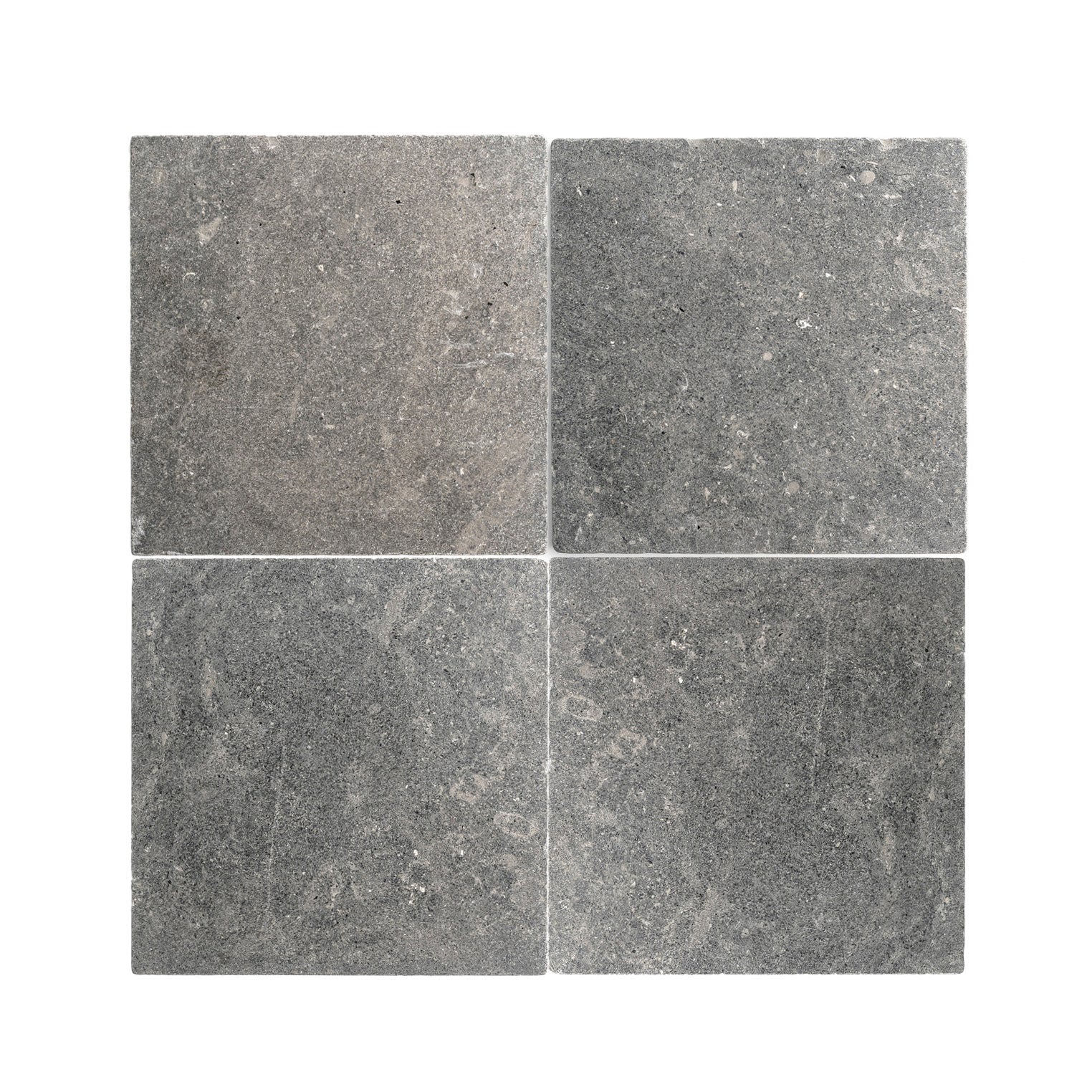 Akal Dark 18x18 Moroccan Limestone | Tumbled & Honed