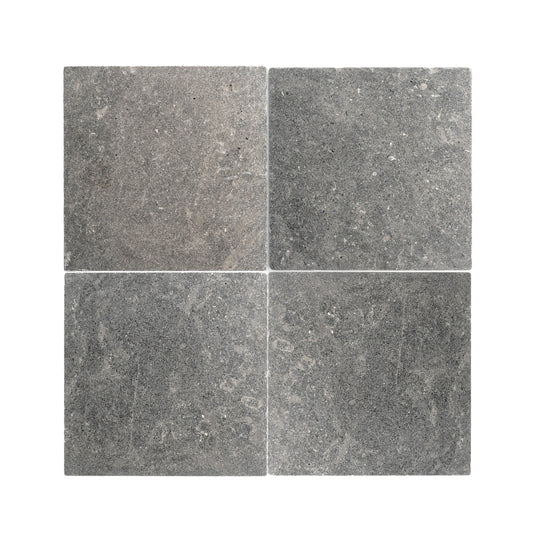 Akal Dark 18x18x3/4 Moroccan Limestone | Tumbled & Honed-Main Inventory-All Products,Natural Stone-Riad Tile