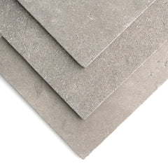 Azru Grey 18x18 Moroccan Limestone | Tumbled & Honed