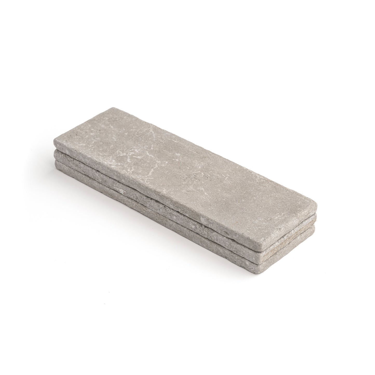 Azru Grey 4x12 Moroccan Limestone | Tumbled & Honed-Main Inventory-All Products,Natural Stone-Riad Tile
