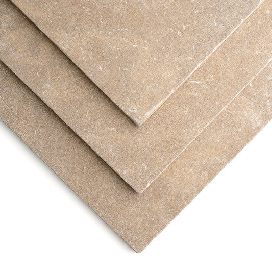 Azru Sand 18x18 Moroccan Limestone | Tumbled & Honed-Main Inventory-All Products,Natural Stone-Riad Tile