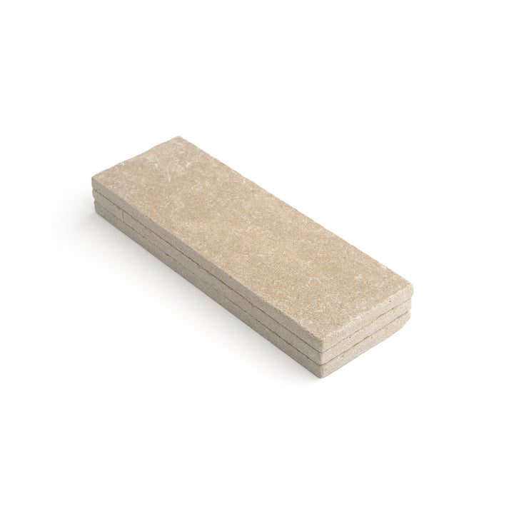 Azru Sand 4x12 Moroccan Limestone | Tumbled & Honed-Main Inventory-All Products,Natural Stone-Riad Tile