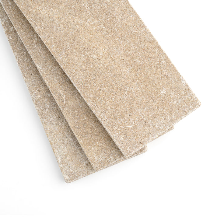 Azru Sand 4x12 Moroccan Limestone | Tumbled & Honed-Main Inventory-All Products,Natural Stone-Riad Tile