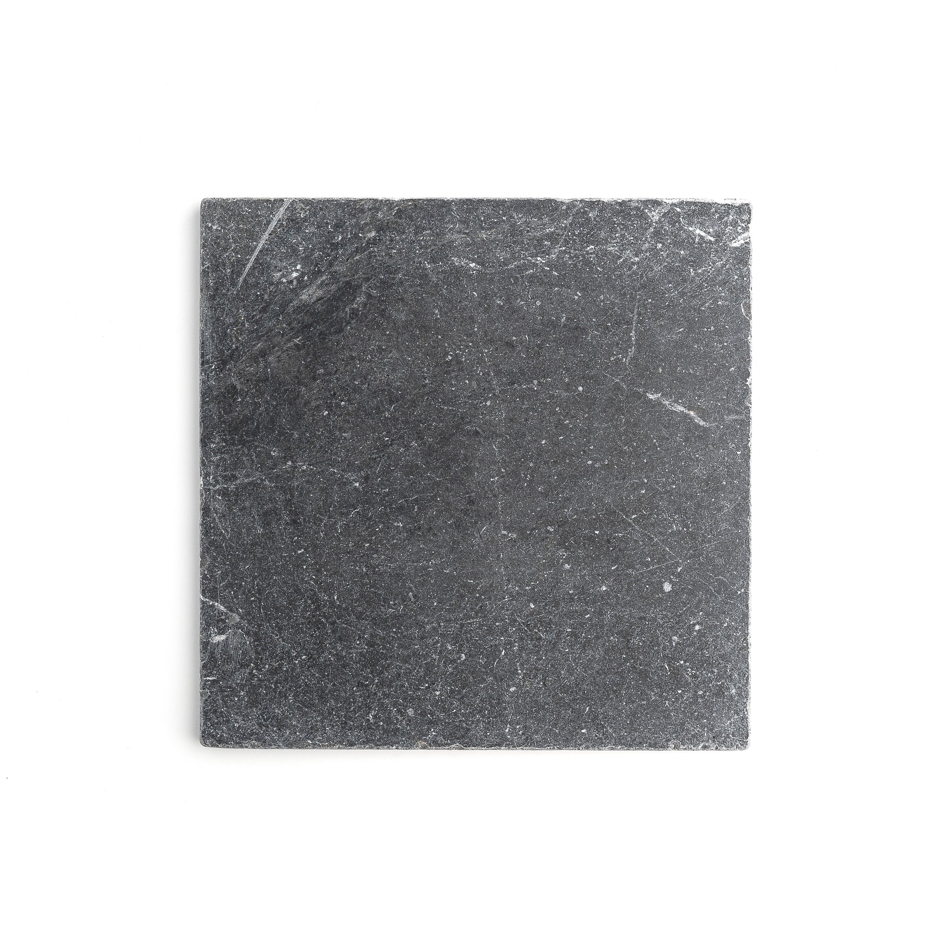 Sample: Black Moroccan Marble | Tumbled & Honed (1 sample piece)-Sample-Sample-Riad Tile