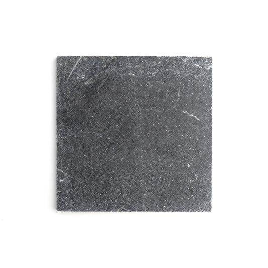 Sample: Black Moroccan Marble | Tumbled & Honed (1 sample piece)-Sample-Sample-Riad Tile