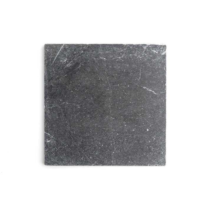 Sample: Black Moroccan Marble | Tumbled & Honed (1 sample piece)-Sample-Sample-Riad Tile