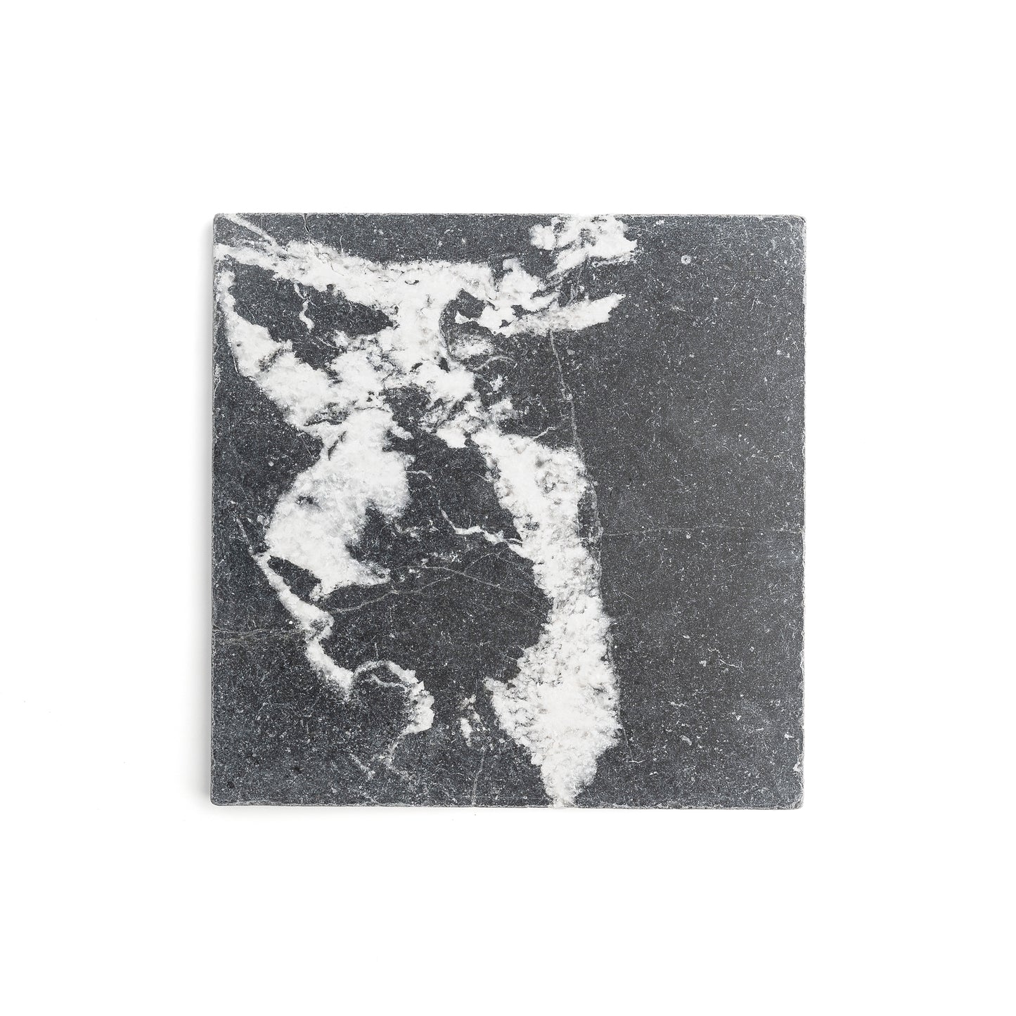 Black 18x18 Moroccan Marble | Tumbled & Honed-Main Inventory-All Products,Natural Stone-Riad Tile