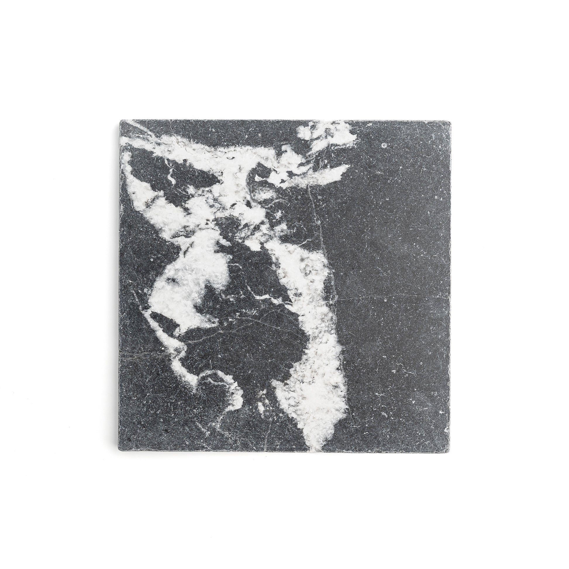 Black 18x18 Moroccan Marble | Tumbled & Honed-Main Inventory-All Products,Natural Stone-Riad Tile
