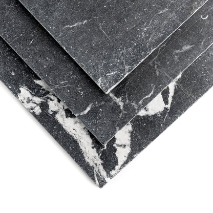 Black 18x18 Moroccan Marble | Tumbled & Honed-Main Inventory-All Products,Natural Stone-Riad Tile