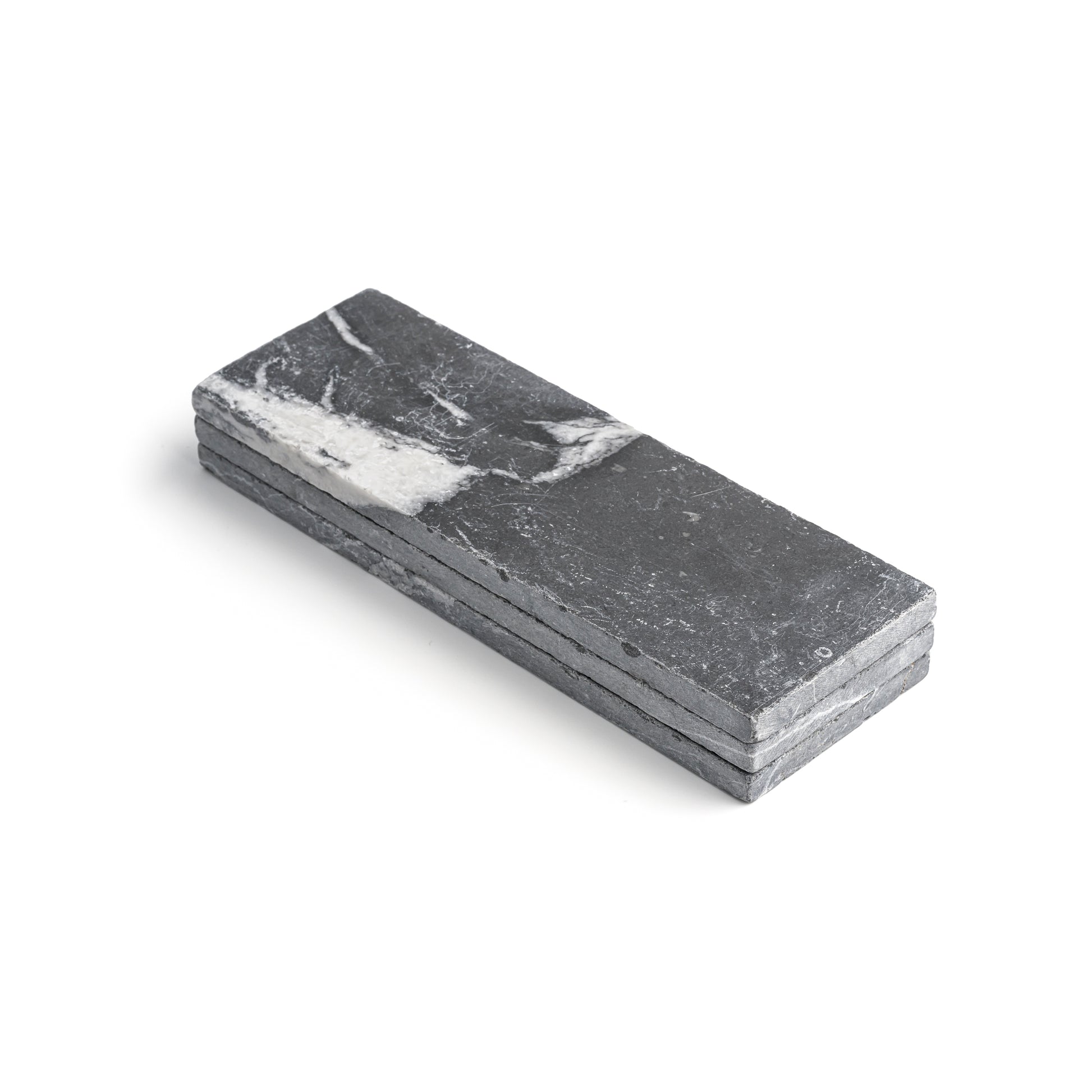 Black 4x12 Moroccan Marble | Tumbled & Honed-Main Inventory-All Products,Natural Stone-Riad Tile
