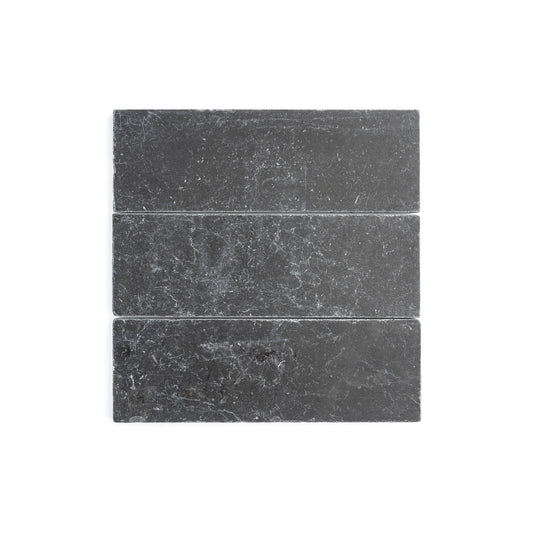 Cinder 4x12 Moroccan Marble | Tumbled & Honed-Main Inventory-All Products,Natural Stone-Riad Tile