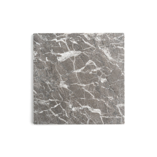 Sample: Atlas Grey Moroccan Limestone | Tumbled & Honed (1 sample piece)-Sample-Sample-Riad Tile