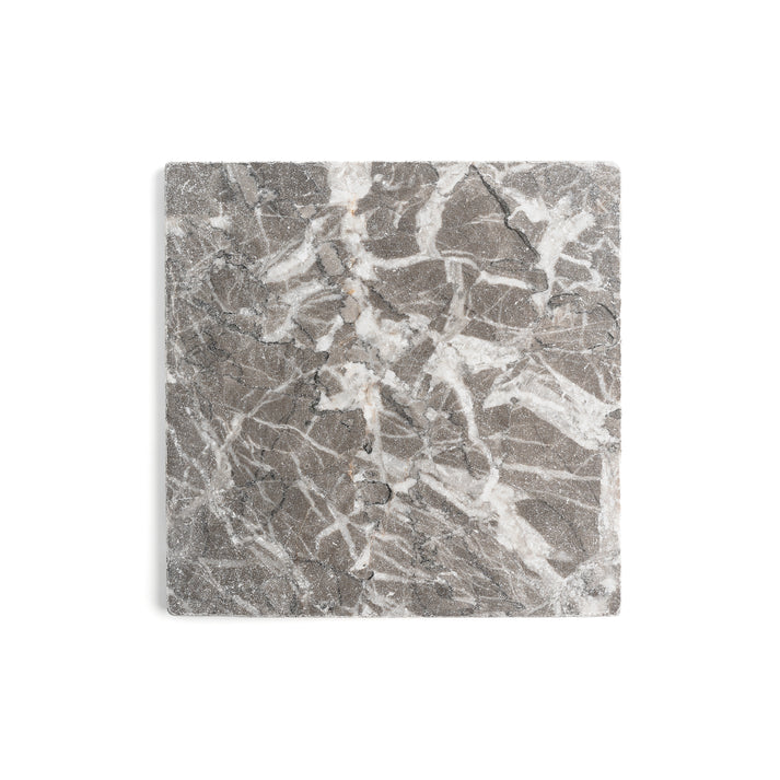 Sample: Atlas Grey 18x18 Moroccan Limestone | Tumbled & Honed (Sample 1 6x6)-Sample-Sample-Riad Tile