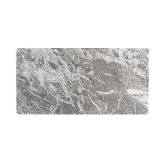Atlas Grey 12x24 Moroccan Marble | Tumbled & Honed-Main Inventory-All Products,Natural Stone-Riad Tile