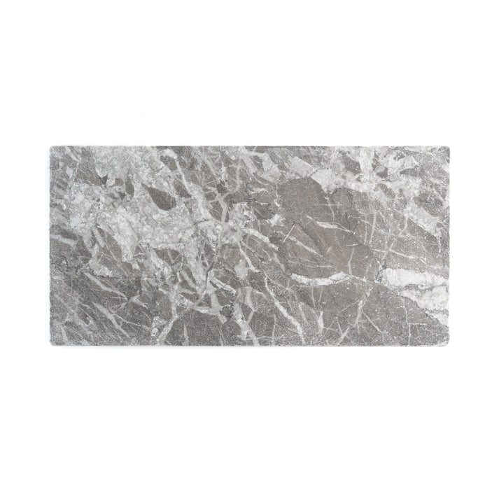 Atlas Grey 12x24 Moroccan Marble | Tumbled & Honed-Main Inventory-All Products,Natural Stone-Riad Tile