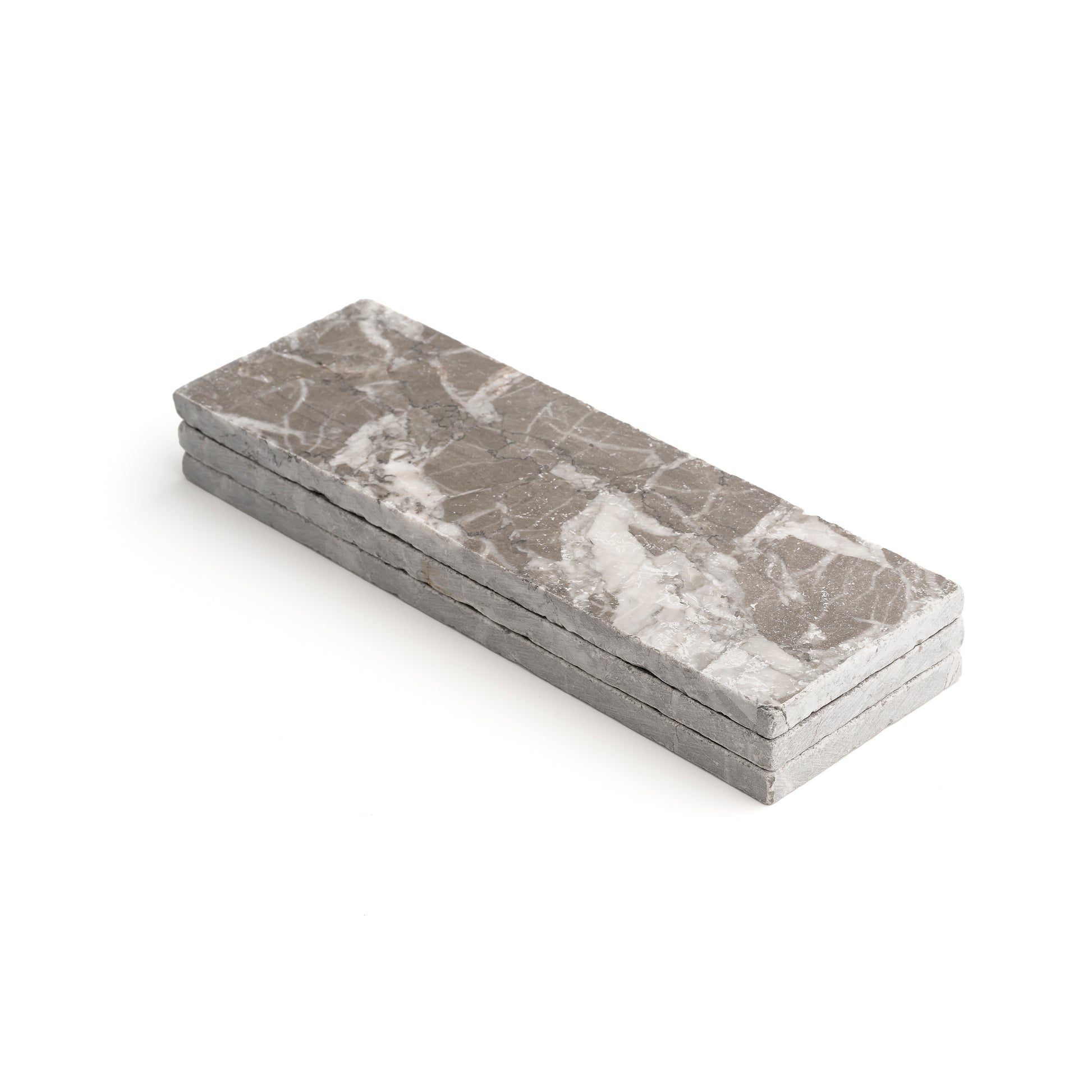 Atlas Grey 4x12 Moroccan Marble | Tumbled & Honed-Main Inventory-All Products,Natural Stone-Riad Tile